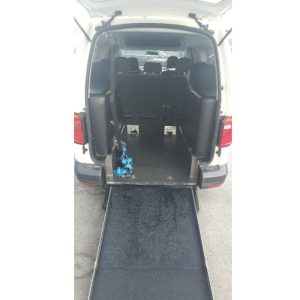 VW Caddy 1,4 TGI rampa